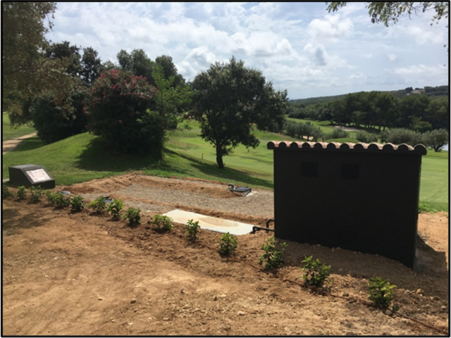 Instalación en campo de golf Costa Dorada